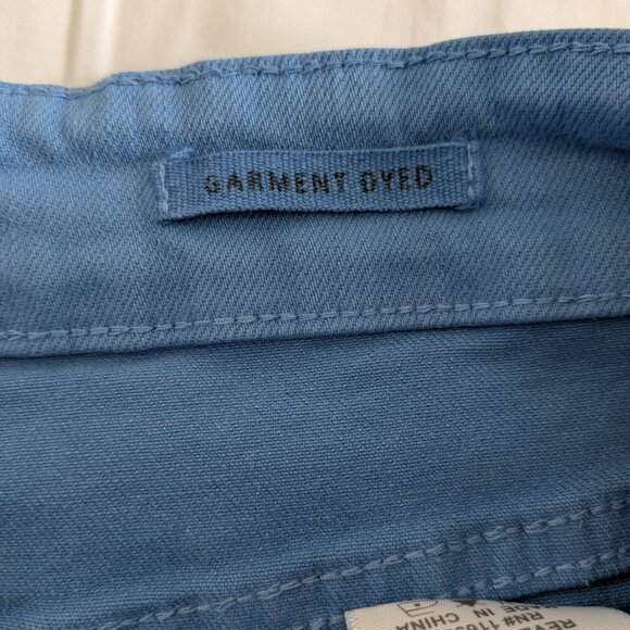 Judy Blue Shorts Women's 1XL Sky Blue Fray-Hem Garment Dyed Shield Pockets - Picture 6 of 16